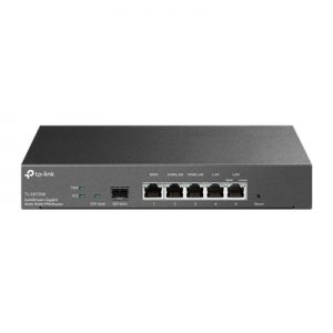 Router VPN - SDN Multi-WAN Gigabit, 1 puerto LAN Gigabit, 1 puerto WAN Gigabit, 1 puerto WAN SFP, 2 puertos Auto configurables LAN/WAN, 150,000 Sesiones Concurrentes, Administración Centralizada OMADA SDN