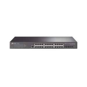 Switch JetStream SDN Administrable 24 puertos 10/100/1000 Mbps + 4 puertos SFP+, administración centralizada OMADA SDN